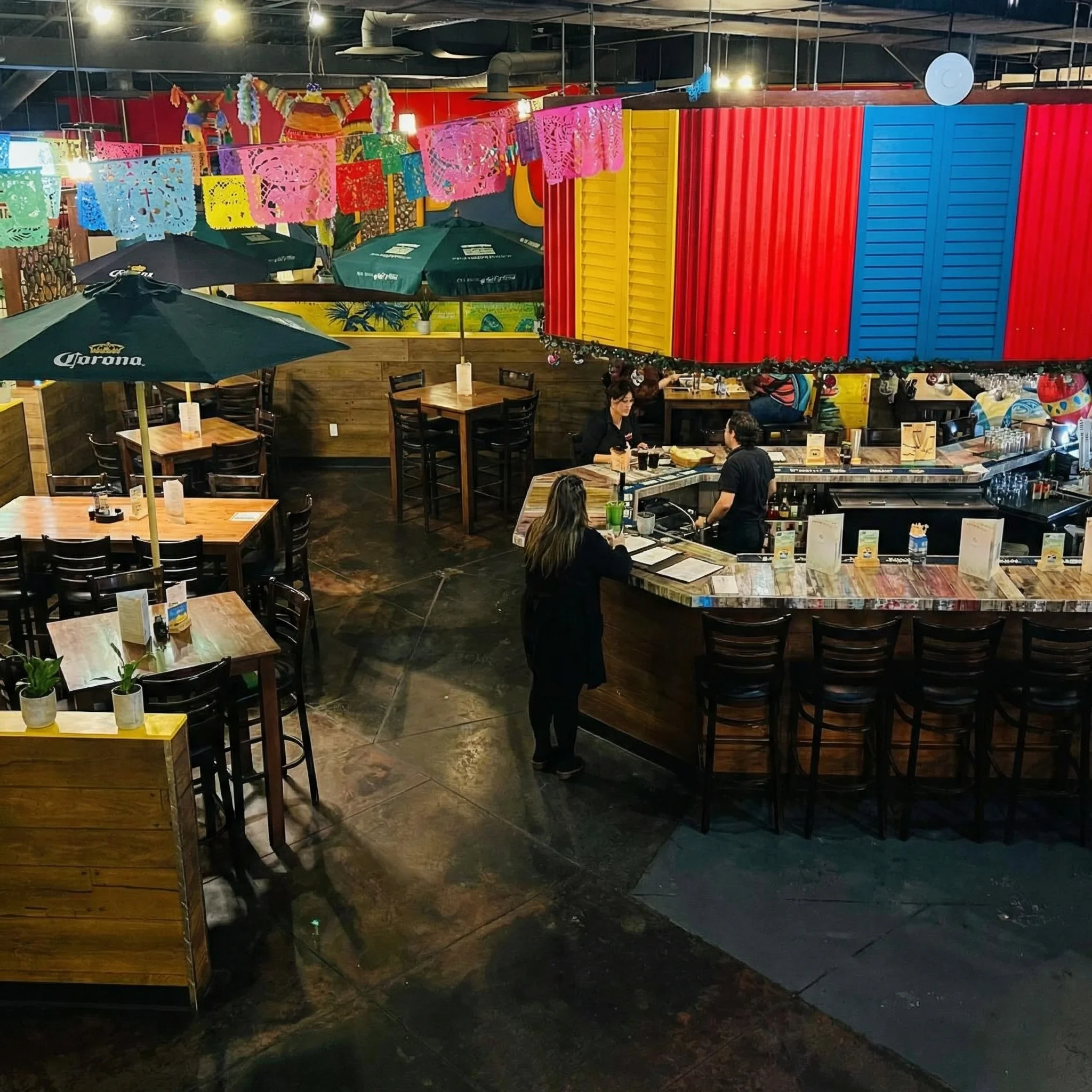 Donair and Shawarma House restaurant interior at Broadmoor Heritage Plaza in Sherwood Park