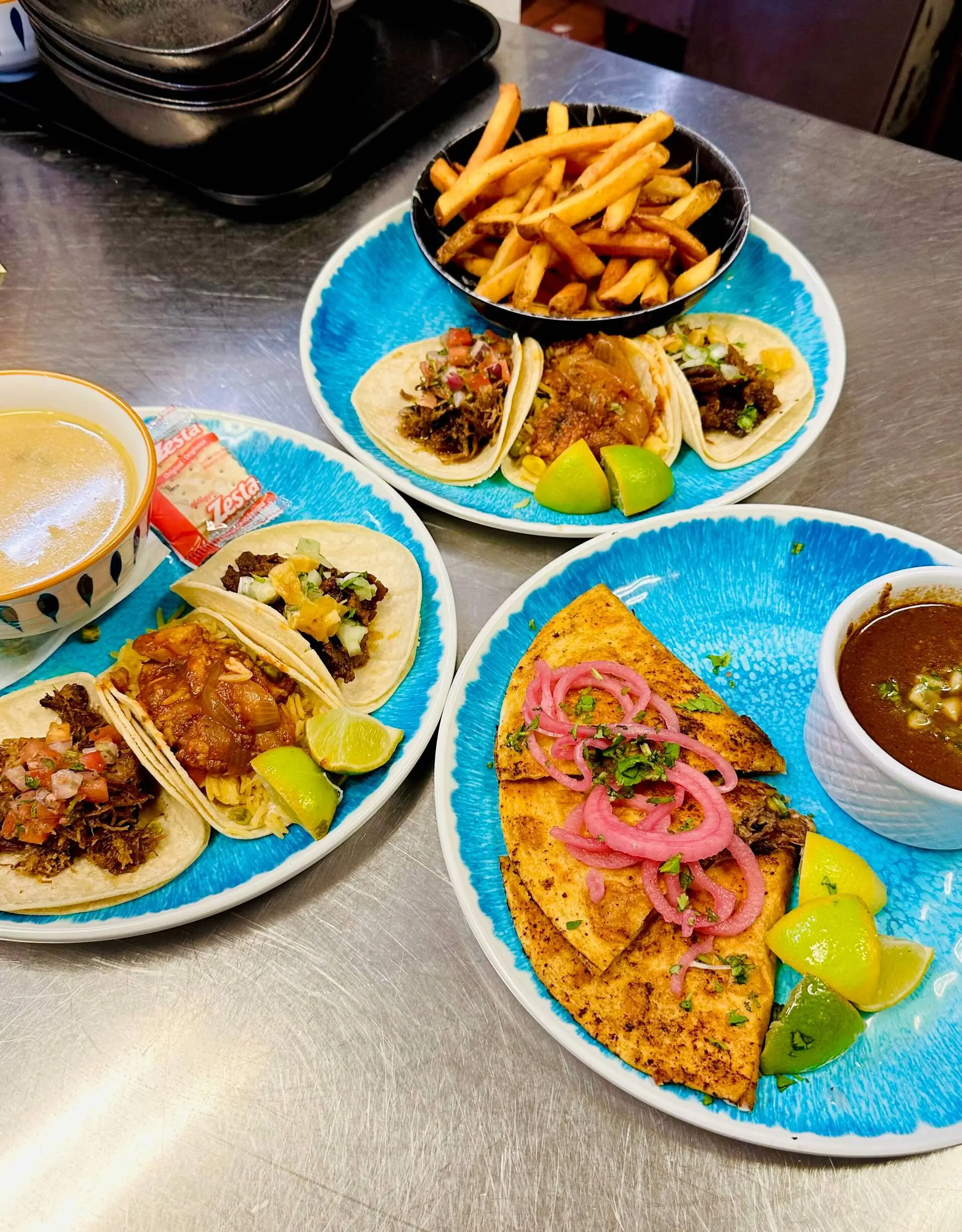 Donair and Shawarma House restaurant interior in Broadmoor Heritage Plaza Sherwood Park